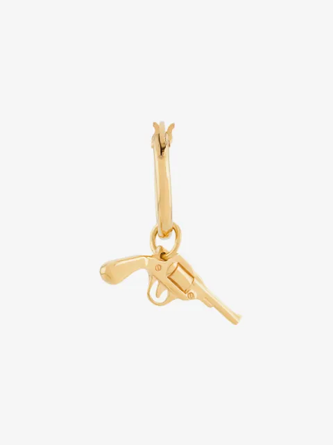 True Rocks pistol hoop earring