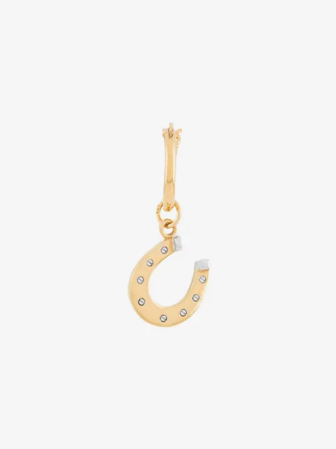 True Rocks horseshoe hoop earring