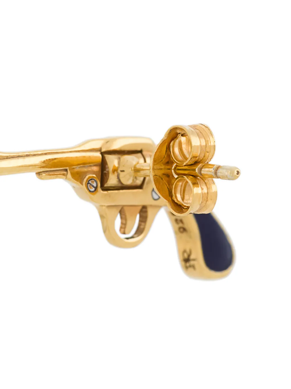  True Rocks Pistol Stud Earring - Gold 