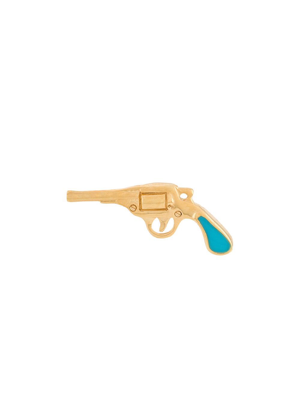 Shop True Rocks Pistol Stud Earring In Gold