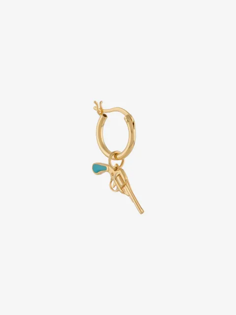 True Rocks pistol hoop earring