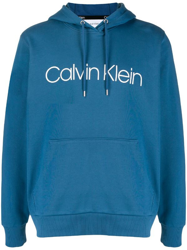 calvin klein hoodie blue