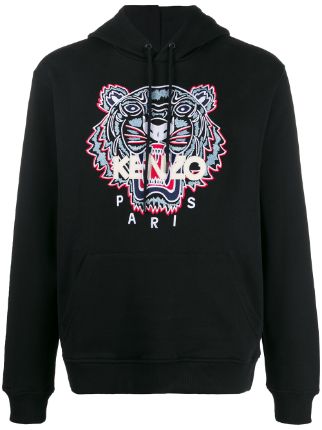 Kenzo embroidered-motif Hoodie - Farfetch