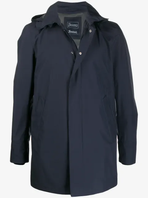 Herno hooded raincoat