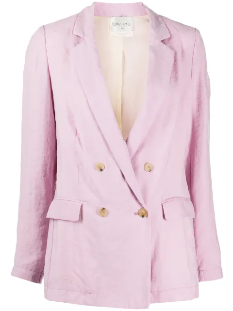 Forte Forte blazer à boutonnière croisée