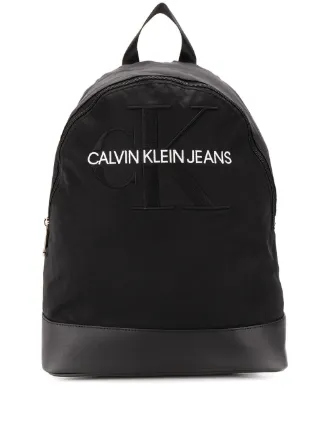 calvin klein jeans patch backpack