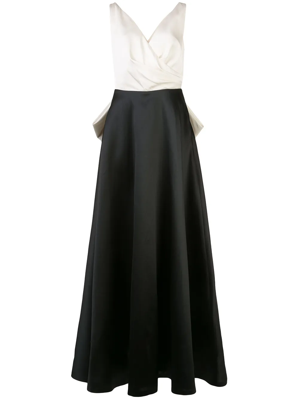 

Sachin & Babi Cleo wrap gown - Black