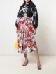 Image 2 of Stine Goya Dahlia-print silk skirt