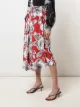 Stine Goya Dahlia-print silk skirt