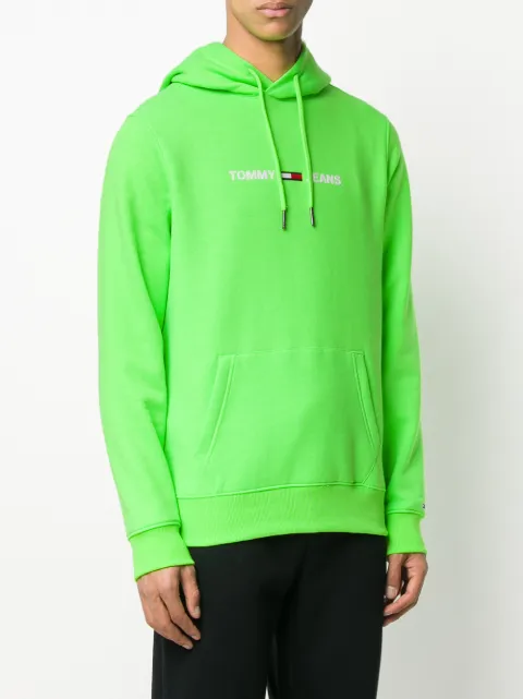 Tommy jeans neon hoodie clearance