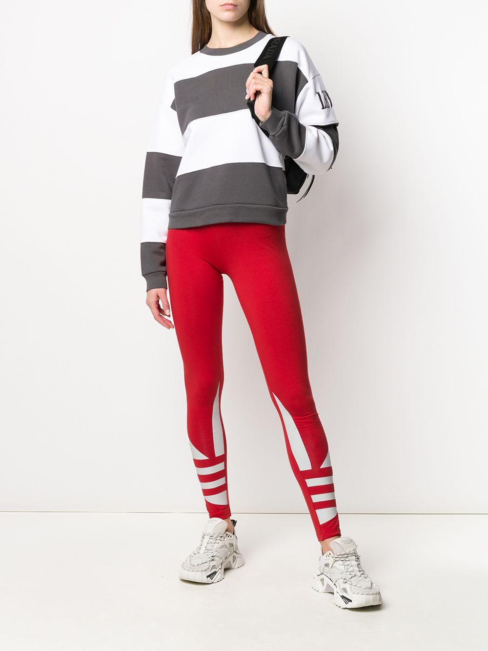 red adidas legging