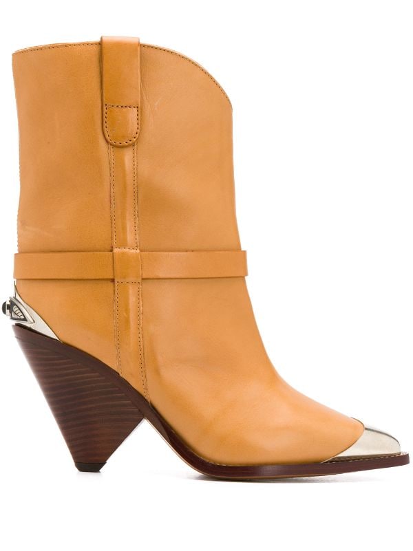 Shop Isabel Marant Lamsy ankle boots 