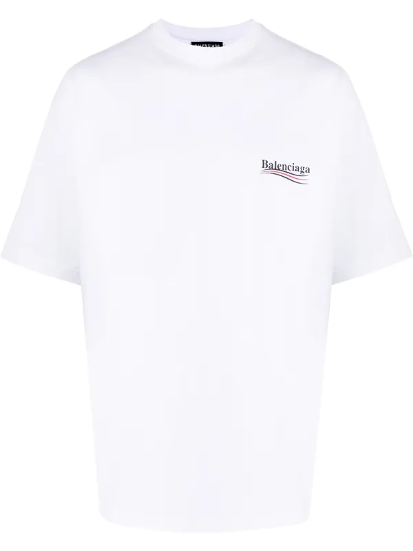 white balenciaga t shirt