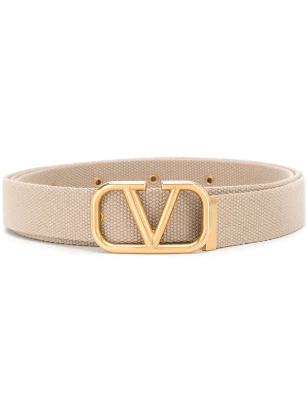 valentino v logo belt