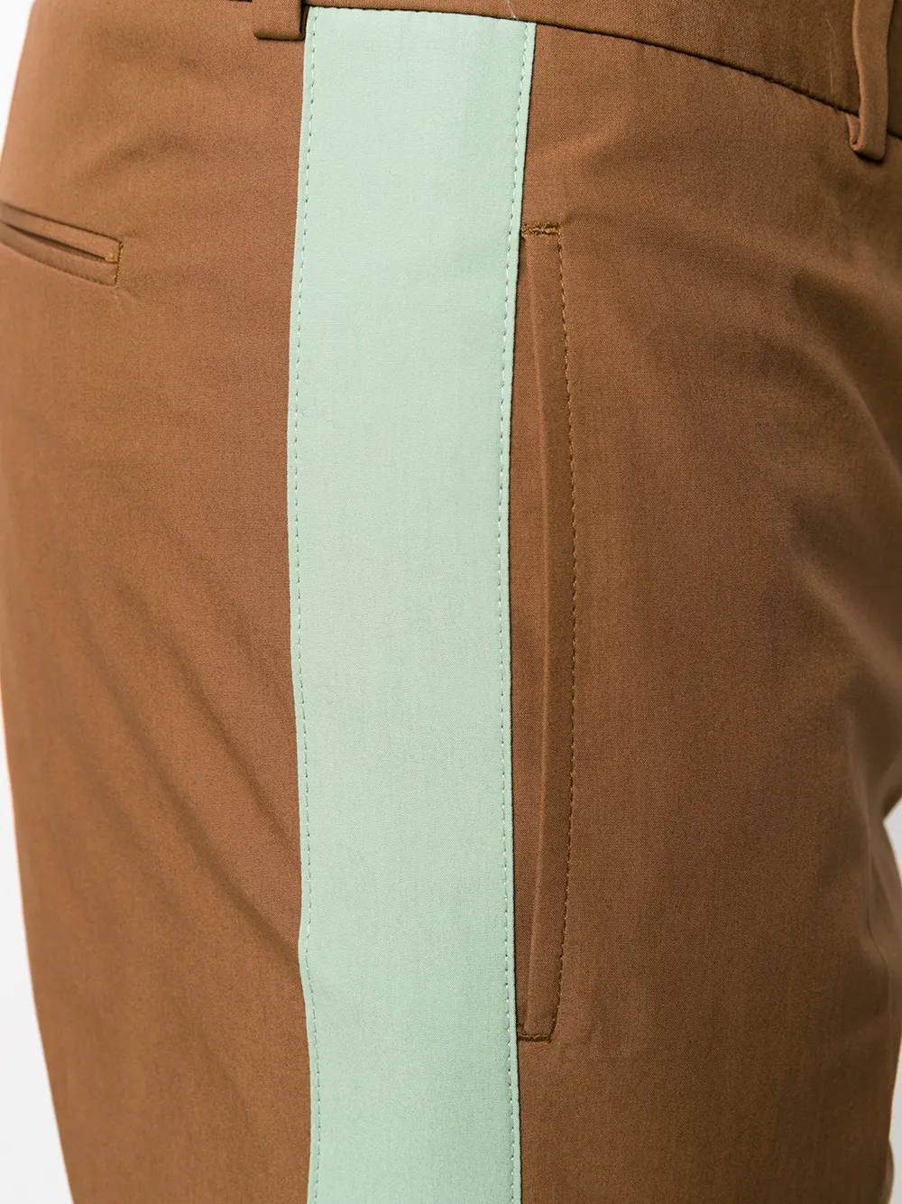 Valentino Garavani Broek met contrasterend vlak Bruin