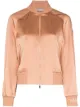 Image 1 sur Moncler veste bomber zippée à bandes contrastantes