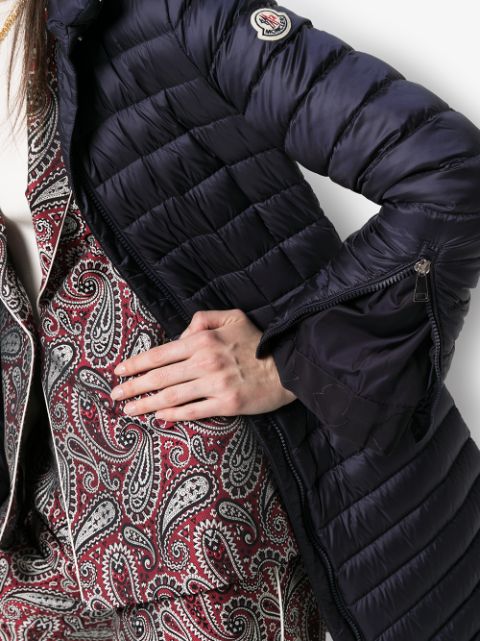 moncler sable quilted down coat