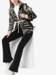 Image 2 of Moncler zebra print hooded jacket