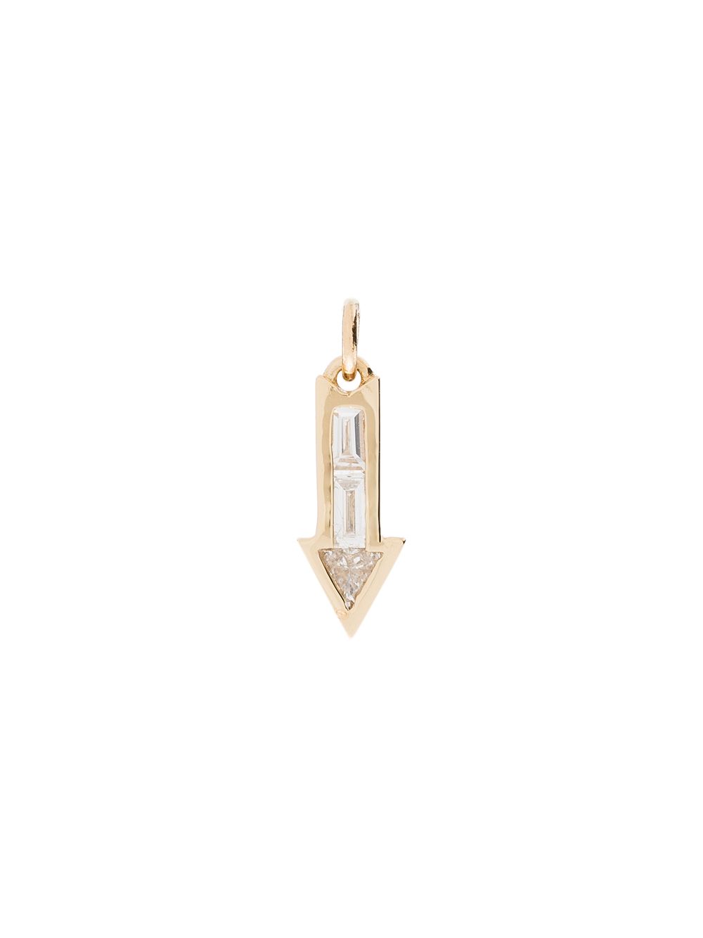 фото Lizzie mandler fine jewelry 18kt gold arrow charm