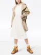 Image 2 sur Moncler robe mi-longue à logo