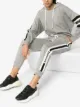 Image 2 sur Moncler pantalon de jogging à bandes contrastantes