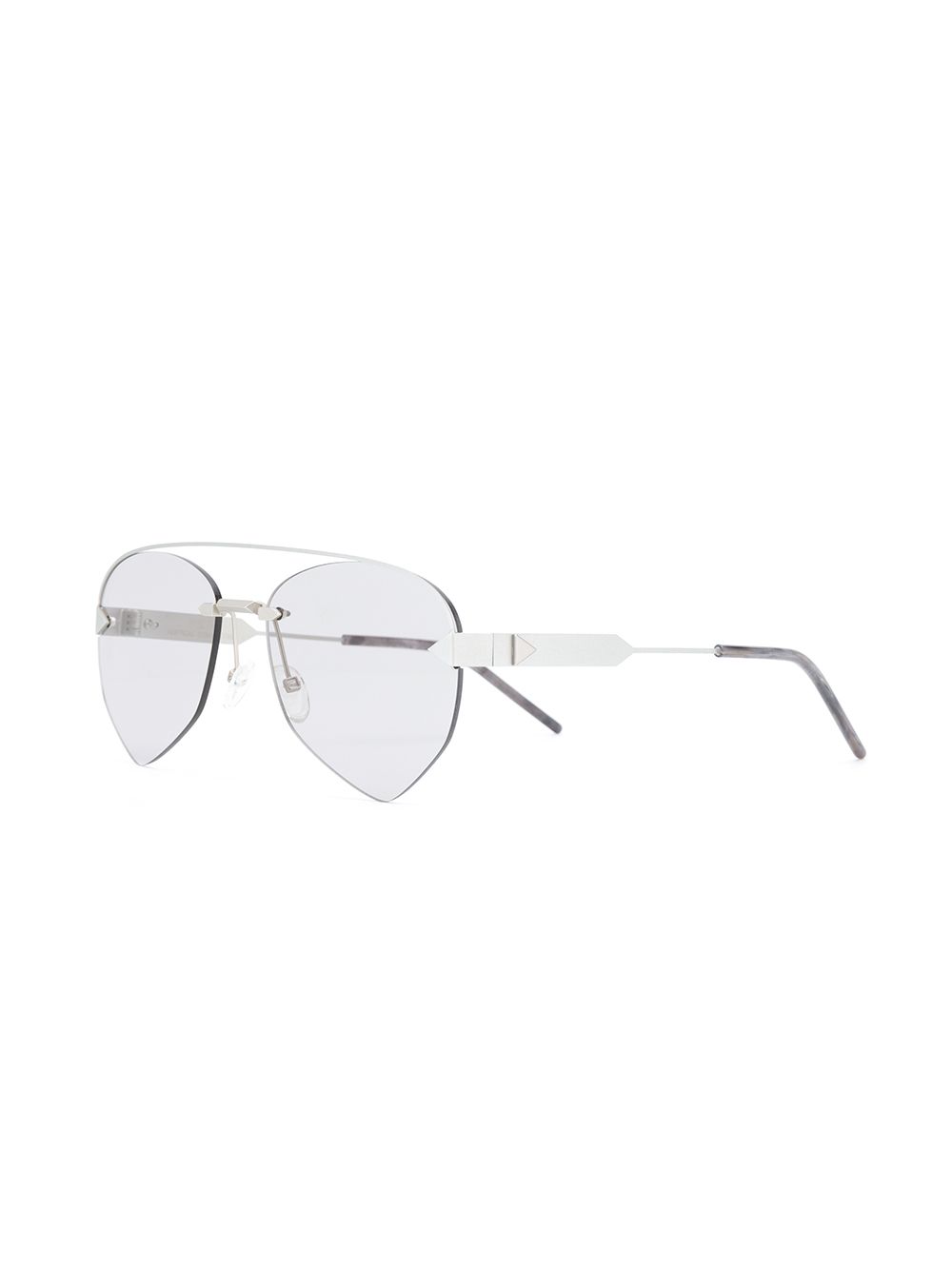 фото So.ya rick aviator-frame sunglasses