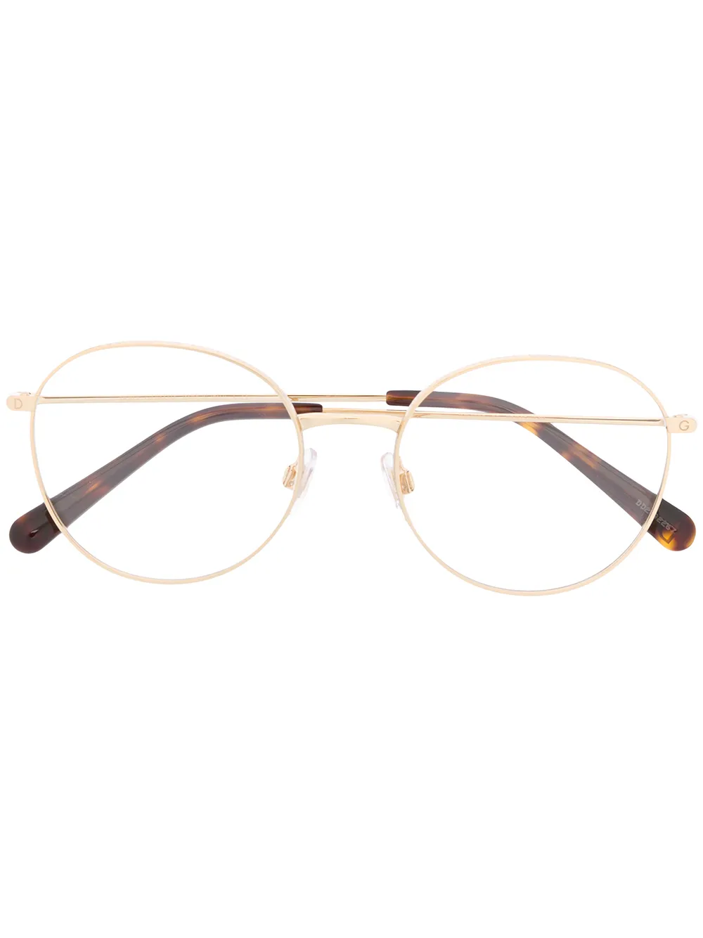 Dolce & Gabbana Eyewear очки в круглой оправе