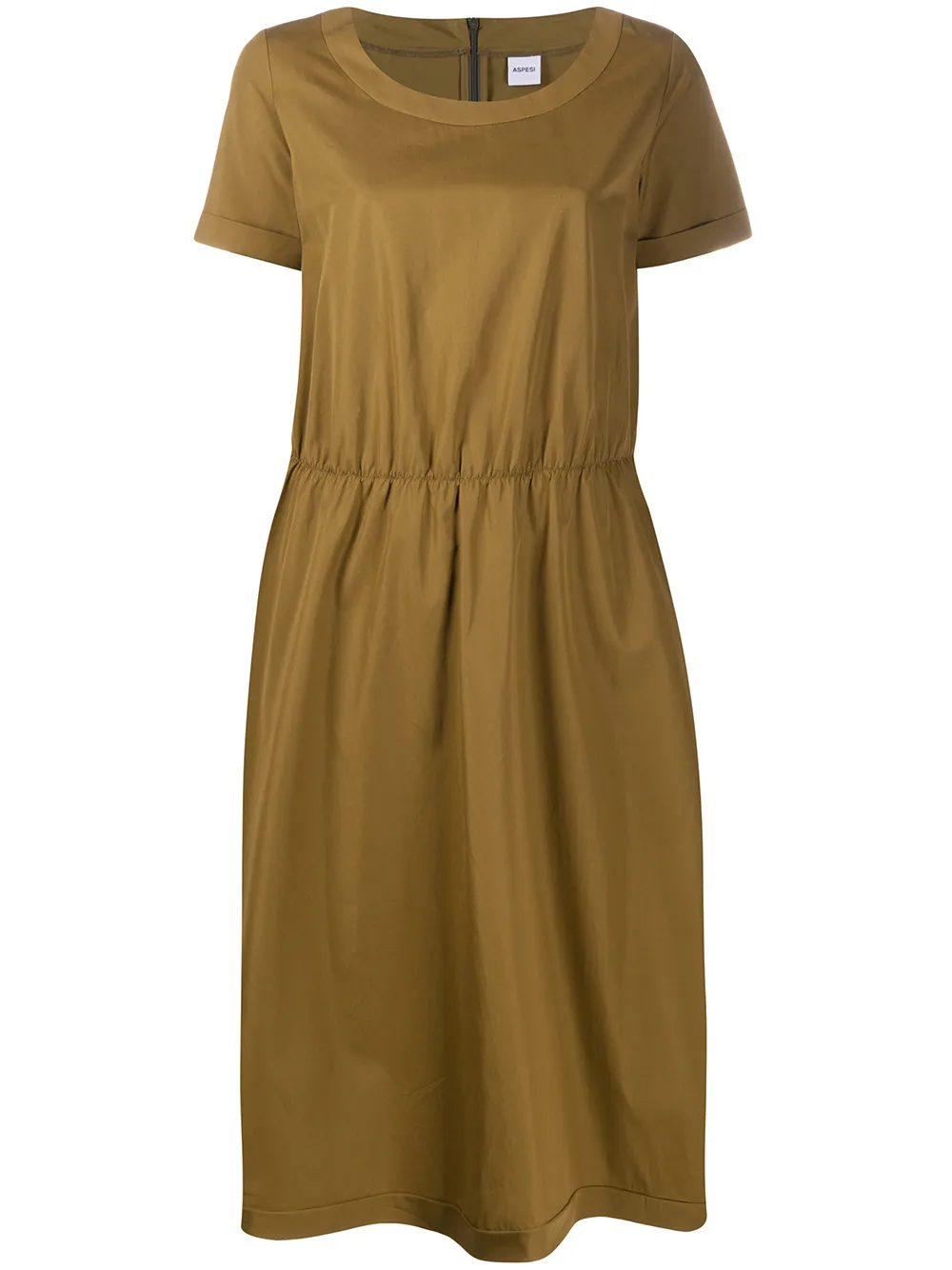 Aspesi Mittellanges Baumwoll-Kleid LcDyd lY3v8 Aspesi Mittellanges Baumwoll-Kleid LcDyd lY3v8