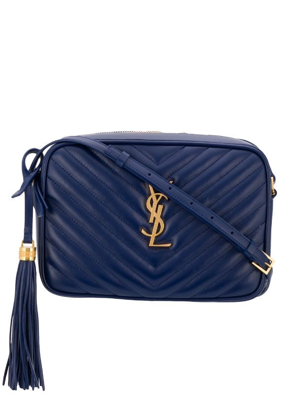 ysl navy crossbody