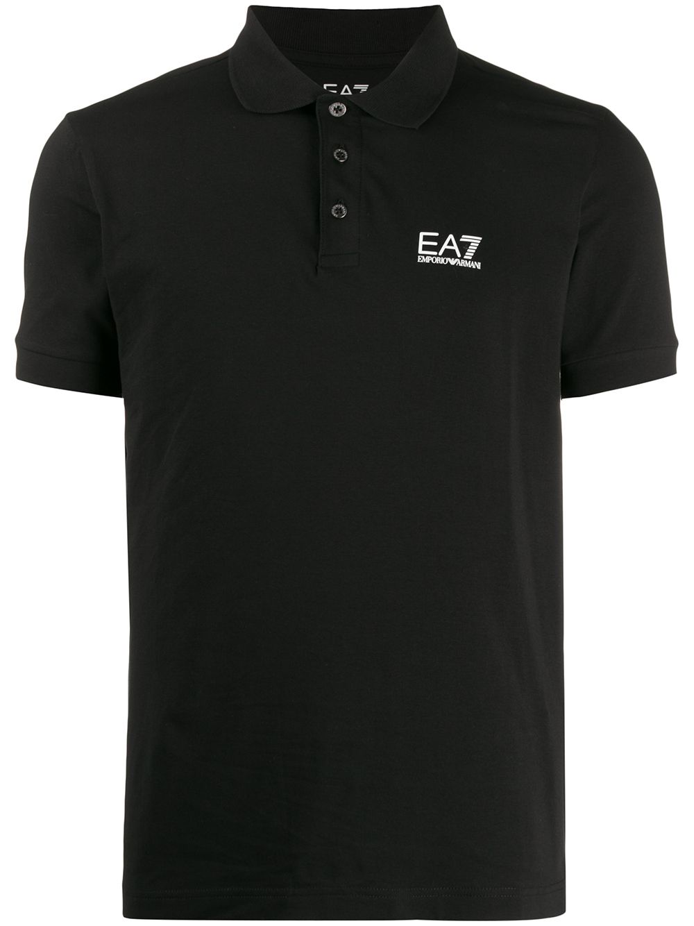 Ea7 Emporio Armani logo-print Polo Shirt - Farfetch