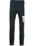 Thom Browne lightweight compression tech 4-Bar tights - Blue