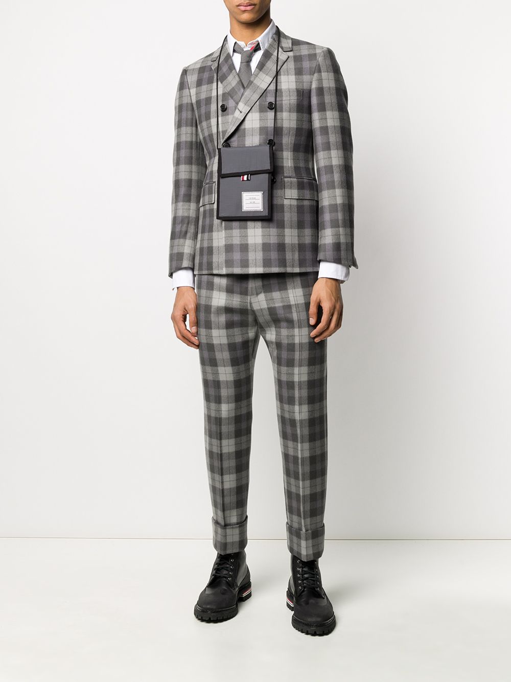 Thom Browne Buidel met koord - Grijs