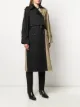 Eudon Choi two-tone trench coat