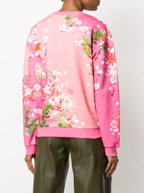 givenchy floral sweatshirt