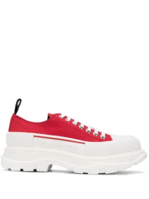 alexander mcqueen basket rouge