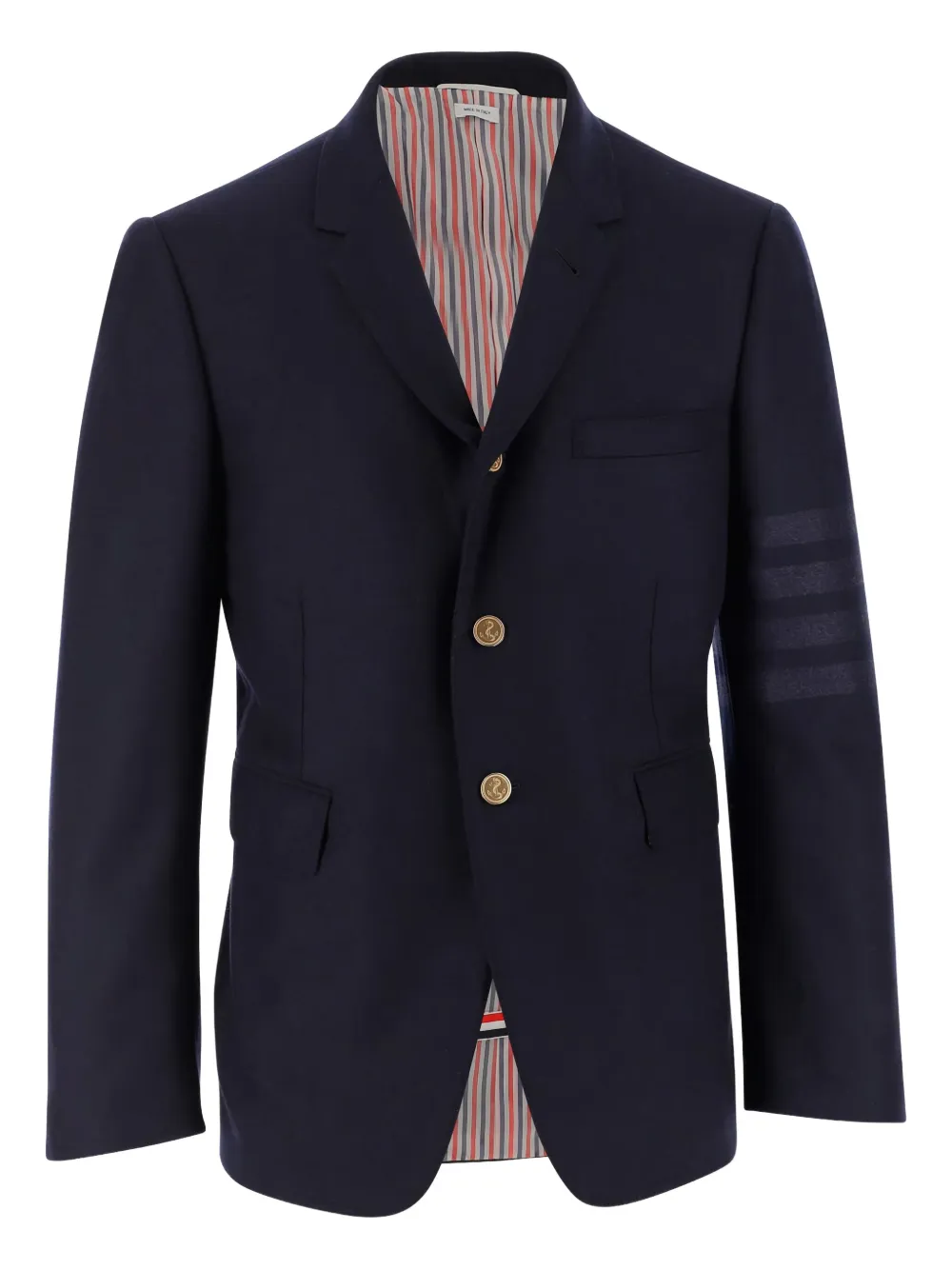 Thom Browne 4-Bar single-breasted blazer | Blue | Image 1