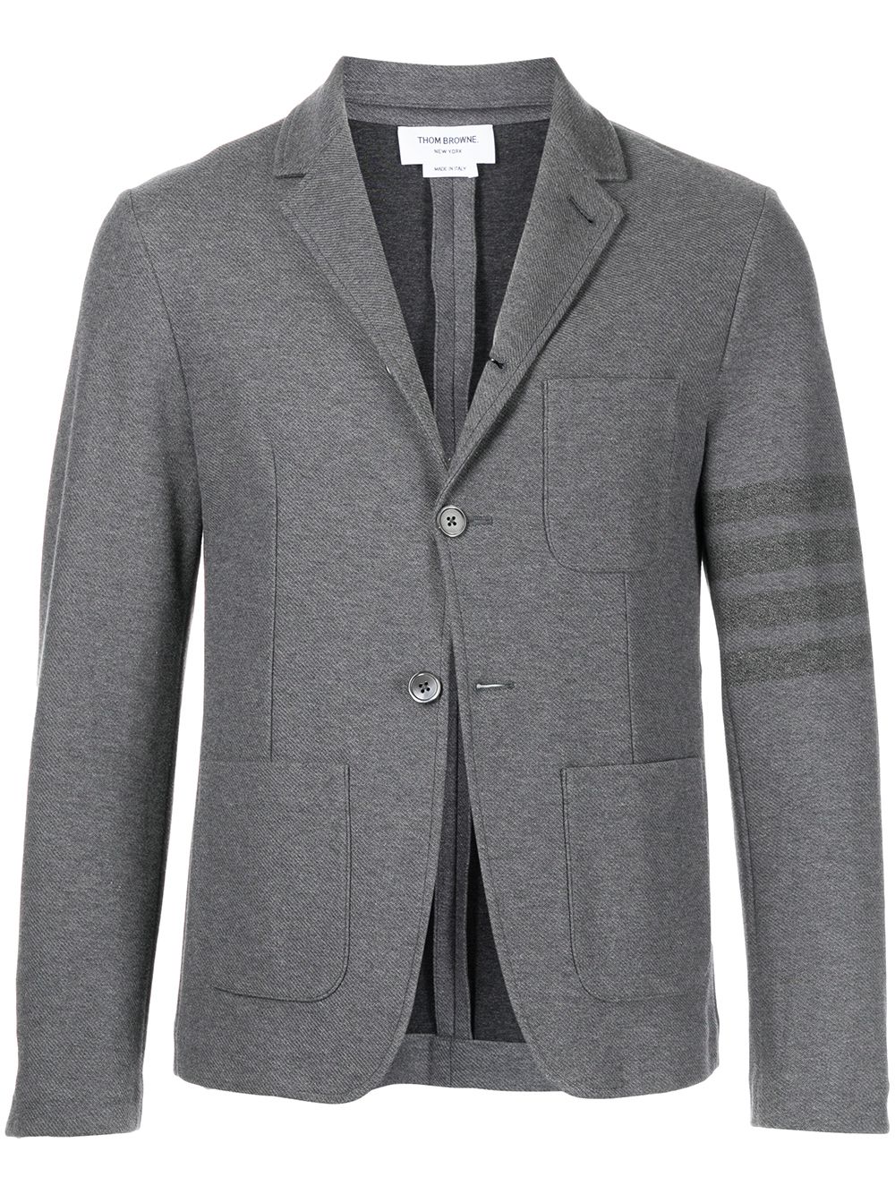 Thom Browne 4-Bar single-breasted blazer - Grey