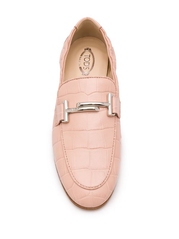 tod's crocodile loafers