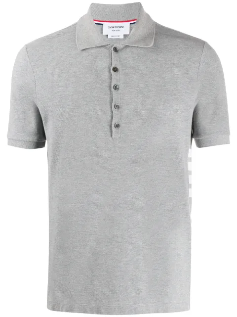 Thom Browne playera tipo polo con motivo 4-Bar