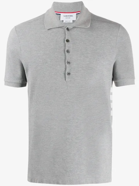 Thom Browne 4-Bar piqué polo shirt