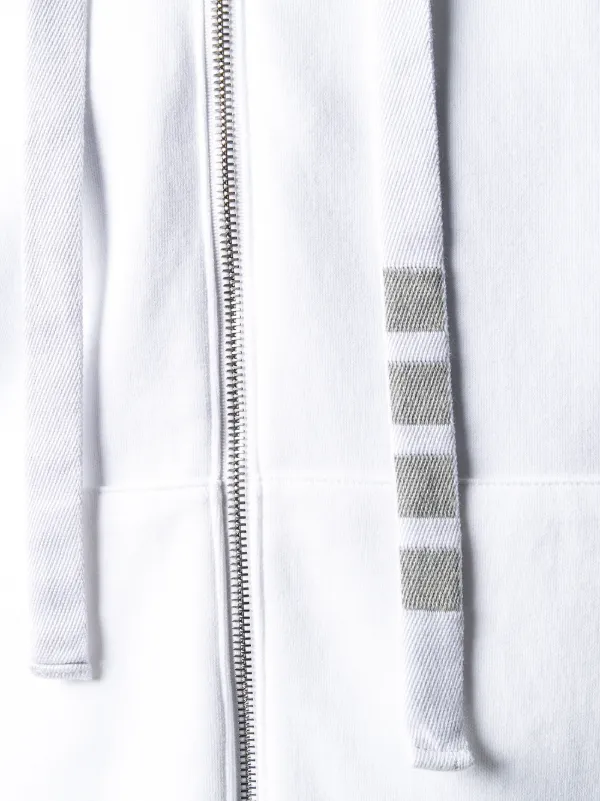 black thom browne moletom com capuz