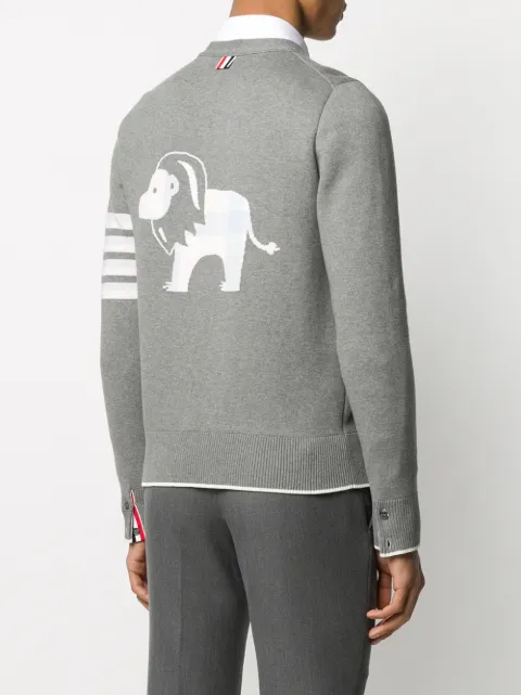 thom browne dolphin cardigan
