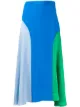 Image 1 of Chinti and Parker colour-blocked silk skirt