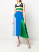 Image 2 of Chinti and Parker colour-blocked silk skirt