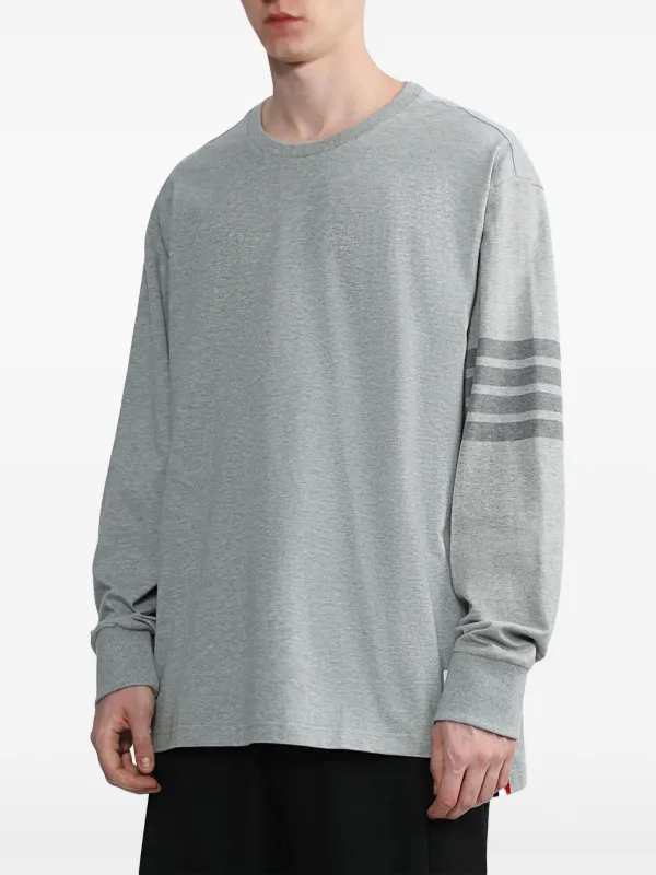 THOM BROWNE（トム ブラウン）国内正規品4BAR ロングTシャツ Thom Browne 4BAR ロングTシャツ 通販 - FARFETCH