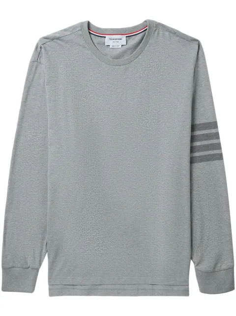 Thom Browne 4-Bar stripe cotton T-shirt