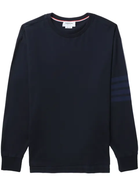 Thom Browne 4-Bar stripe cotton T-shirt