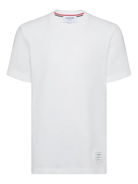 Thom Browne 4-Bar stripe cotton T-shirt