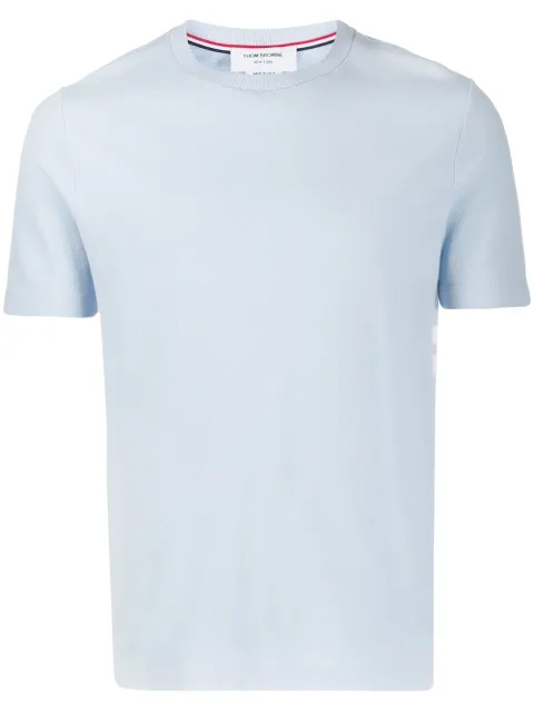 Thom Browne 4-Bar insert piqué T-shirt