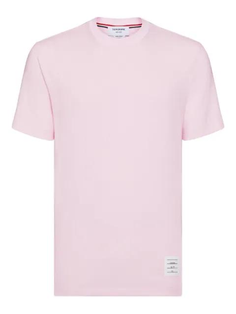 Thom Browne Classic Pique Rib Cuff RWB Tee